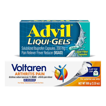 Advil or Voltaren