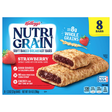 Image of Offer Save $1 on TWO (2) Nutri Grain Cereal Bars or Special K Pastry Crisps Select 5-10.4oz.