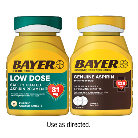 Image of Offer Save $1.50 on any ONE (1) Bayer® Aspirin 50ct or larger