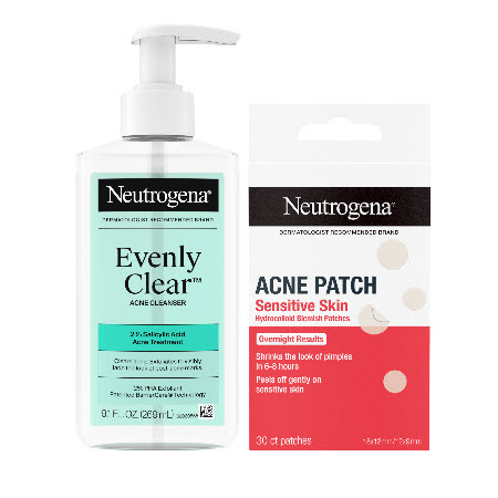Image of Offer Save $3.50 on any ONE (1) NEUTROGENA® ACNE & EVENLY CLEAR product