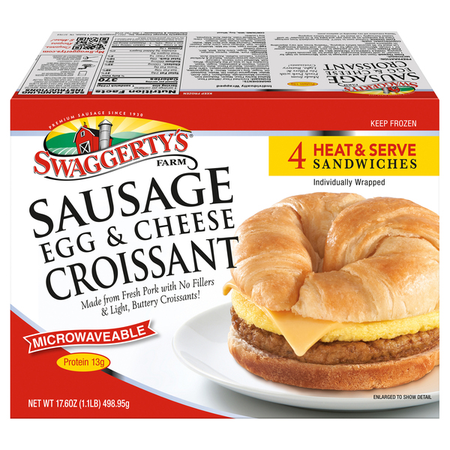 Image of Offer Save $2 on ONE (1) Swaggerty's Frozen Breakfast Sandwiches or Biscuits Select 4-12ct.