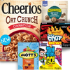 Save $0.50 on one (1) Cheerios Oat Crunch, Fruit by the Foot Sweet & Fiery, Natur...