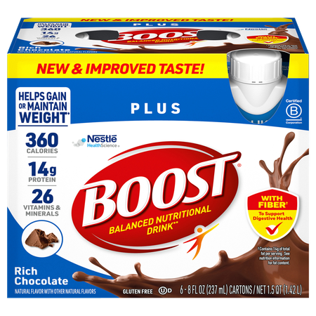 Image of Offer Save $3.00 on ONE (1) BOOST® Plus 4pk or larger
