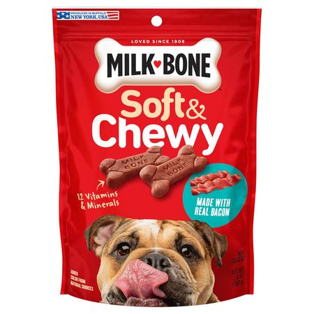 Image of Offer Save $2 on TWO (2) Milk Bone Soft & Chewy Treats.