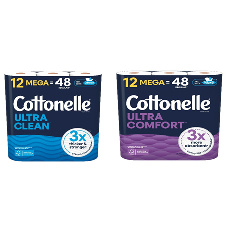 Image of Offer Save $2.00 on any ONE (1) Cottonelle® Toilet Paper