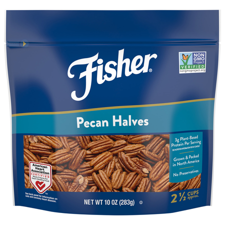 Image of Offer Save $1 on ONE (1) Fisher Naturals Pecan Baking Nuts.
