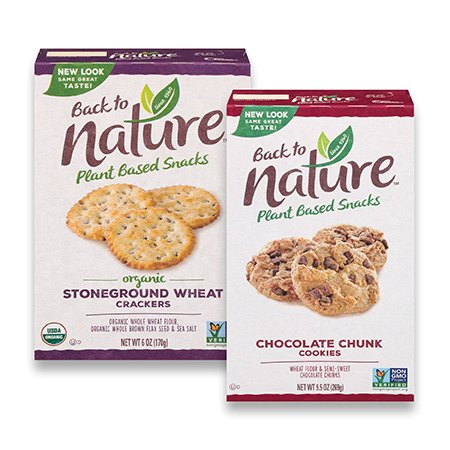 Buy ONE (1) Back to Nature Cookie or Cracker, Get ONE (1) FREE