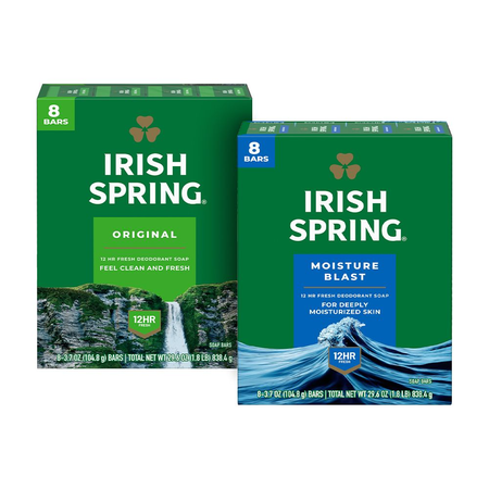 Image of Offer Save $2.00 on any ONE (1) Irish Spring Bar Soap Multipack (6ct or larger)