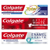 On any Colgate TotalSF, Colgate® Optic White®, Colgate® Enamel Health, Co...