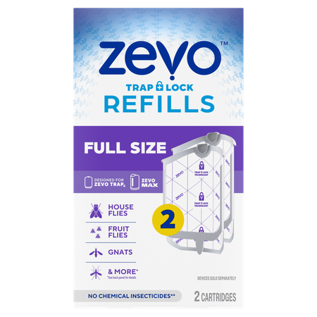 Image of Offer Save $1.50 on TWO Zevo Flying Insect Trap Full Size Refill Cartridges - 2 Count.