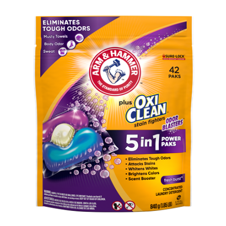 Image of Offer Save $1.00 on any ONE (1) ARM & HAMMER™ Unit Dose Detergent (Includes 14ct or Larger)