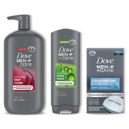 Image of Offer Save $2.00 on any ONE (1) Dove Men+Care Body Wash 18oz+, Bar 4ct+ (excludes Plant Powered varieties, items and sizes not listed)