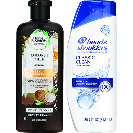 Head & Shoulders, Herbal Essences Or Pantene