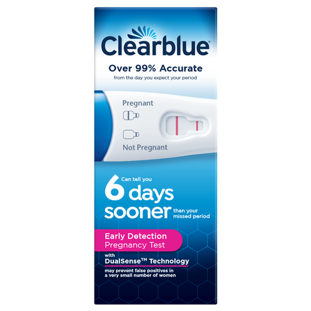 Image of Offer Save $1.00 on ONE Clearblue Visual Pregnancy Test.