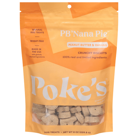 Image of Offer Save $1 on ONE (1) Poke's Crunchy or Training Bites Dog Treats Select 6-8oz.