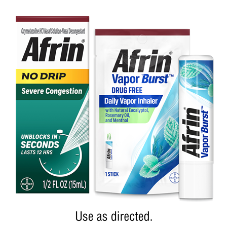 Image of Offer Save $2 on any ONE (1) Afrin® 15ml or Daily Saline or Inhaler