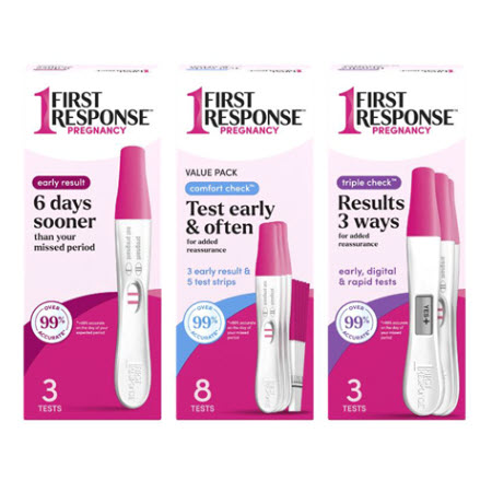 Image of Offer Save $5.00 on any ONE (1) First Response Pregnancy Test, 2ct or greater