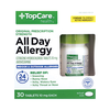 Save $1.00 on one (1) TopCare All Day Allergy CETIRIZINE HYDROCHLORIDE Tablets (10 mg...