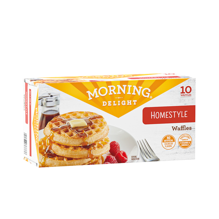 Morning Delight Frozen Homestyle Waffles 10 ct coupon