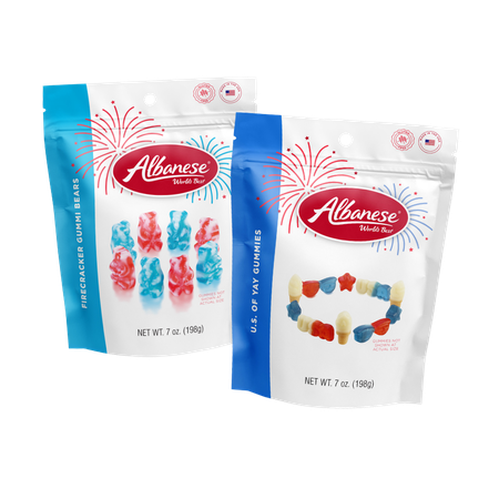 Albanese Firecracker Gummi Bears or U.S. of Yay Gummies 7oz coupon