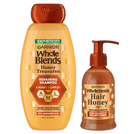 Image of Offer Save $3.00 on any TWO (2) Garnier® Whole Blends® hair care products (excludes: 3oz sizes, 40oz sizes, twin & value packs)