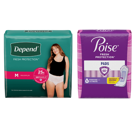 Image of Offer Save $2.50 on any ONE (1) SELECT Poise®  OR  Depend® Products