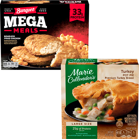 Banquet, Healthy Choice Or Marie Callender's