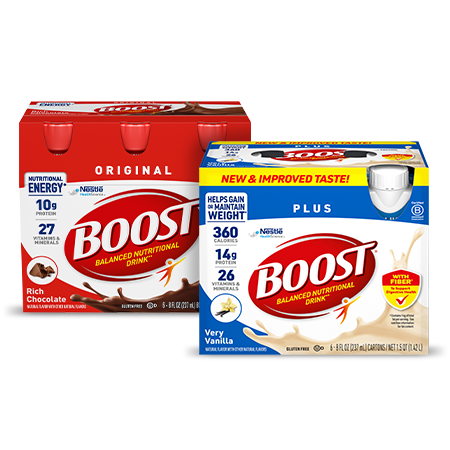 Image of Offer Save $6.00 on any TWO (2) BOOST® Nutritional Drink 4pks or large