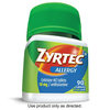 Save $10.00 when you buy ONE (1) Adult ZYRTEC® product, any variety (90ct). Exclu...