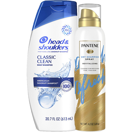 Head & Shoulders, Herbal Essences, Pantene, Ivory, Olay Or Old Spice