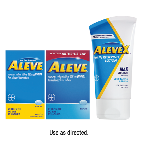 Aleve, AleveX