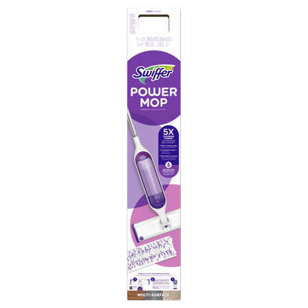 Image of Offer Save $8.00 on ONE Swiffer PowerMop Starter Kit (excludes trial/travel size).