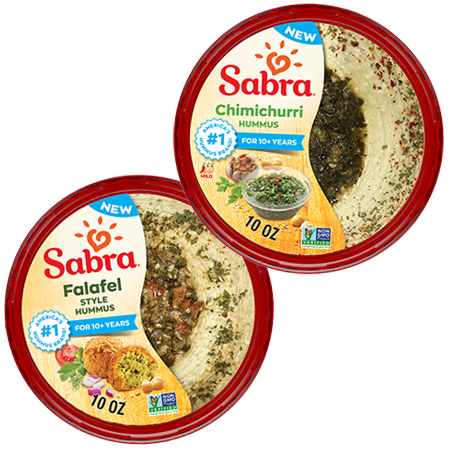 Image of Offer Save $2.00 on any TWO (2) Sabra Hummus or Guacamole product (10oz or larger)