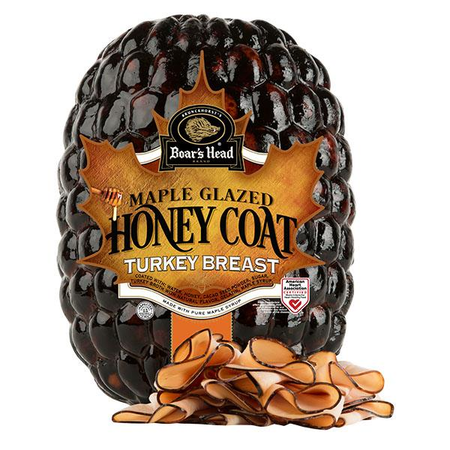 Image of Offer Save $3/lb on Boars Head Maple Glazed Honey Coat Turkey Breast.
