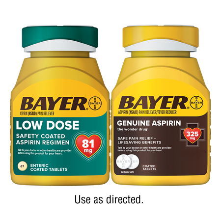 Image of Offer Save $1.50 on any ONE (1) Bayer® Aspirin 50 ct. or larger.