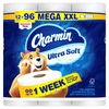 save 3 00 on one charmin ultra toilet paper product 18 mega xl roll 24 mega xl roll or 12 mega xxl roll pack sizes excludes charmin essentials cha Publix Coupon