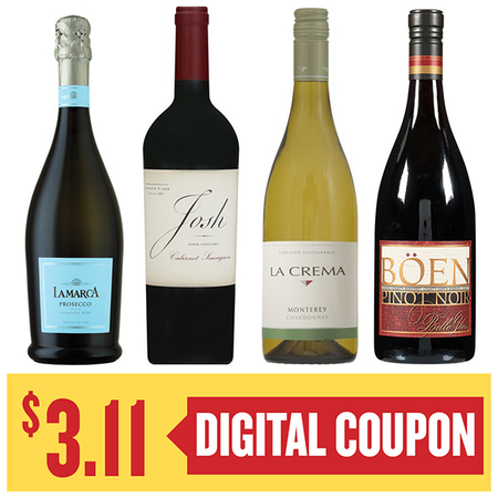 Image of Offer Save $3.11 on ONE (1) La Marca, Josh Cellars, La Crema or Boen 750ml Wine.
