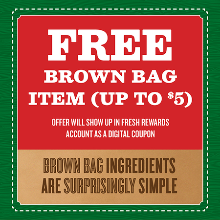 Image of Offer Get One Free Brown Bag Item!