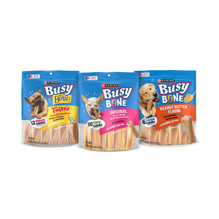Image of Offer Save $1.00 on any ONE (1) 5 - 25 oz bag Busy® Dog Treats