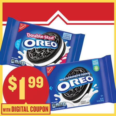 Image of Offer Save $3 on ONE (1) Oreo Cookies Select 7.5-15.4oz.