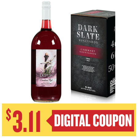 Image of Offer Save $3.11 on ONE (1) Dark Slate 3L or Duplin 1.5L Wine.