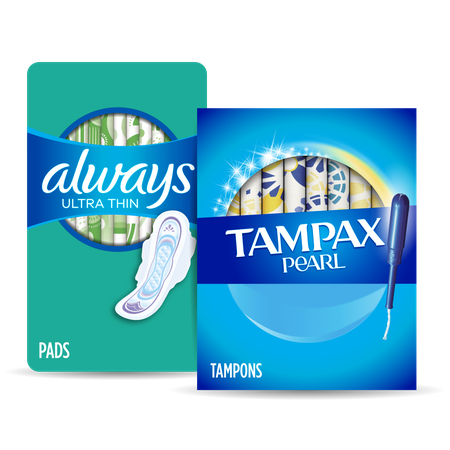 Image of Offer Save $3.00 on TWO Tampax Tampon (14ct or higher), Always Pad (10ct or higher), Always liner (30ct or higher), or Always ZZZ (7ct) (excludes trial/trav