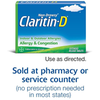 Save $4.00 on Claritin-D® when you buy ONE (1) Non-Drowsy Claritin-D® Allergy...