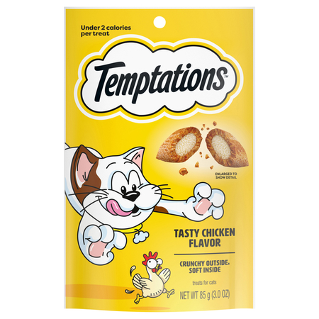 Image of Offer Save $1 on TWO (2) Temptations Cat Treats Select 2.1-3oz.