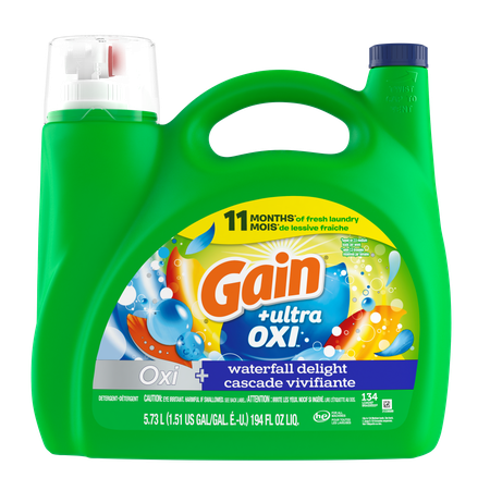 Image of Offer Save $3.00 on ONE Gain Liquid Laundry Detergent 177-194 oz (includes Gain Plus 133-147 oz) OR Gain Powder Laundry Detergent 123 oz (excludes Gain Rins