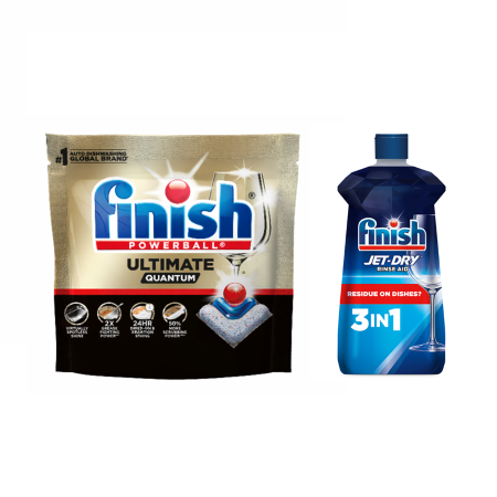 Image of Offer Save $2.00 on any ONE (1) Finish® Detergent or JET-DRY® Rinse Aid