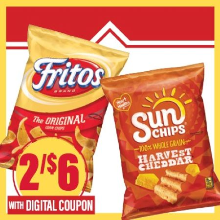 Image of Offer Save $1 On TWO (2) Cheetos, Fritos or SunChips.