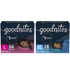 Save $5.00 on ONE (1) box of Goodnites® Bedtime Pants or Bed Mats (28ct. or highe...