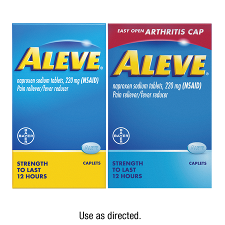 Image of Offer Save $1.50 on any ONE (1) Aleve® product 24ct - 70ct (excludes Aleve-D®)