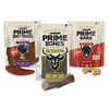 SAVE $1.50 on ONE (1) 5 oz or larger package of Prime® Dog Treats